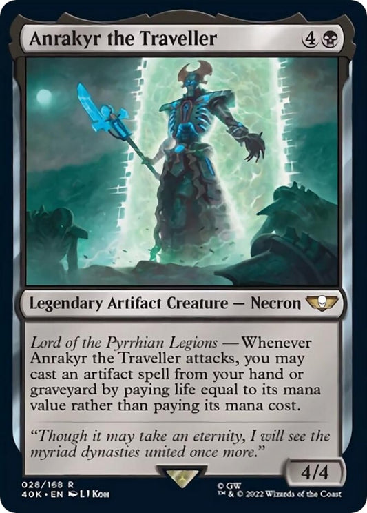 Image for Anrakyr the Traveller (Surge Foil) (28) (Universes Beyond: Warhammer 40,000) - Magic: The Gathering