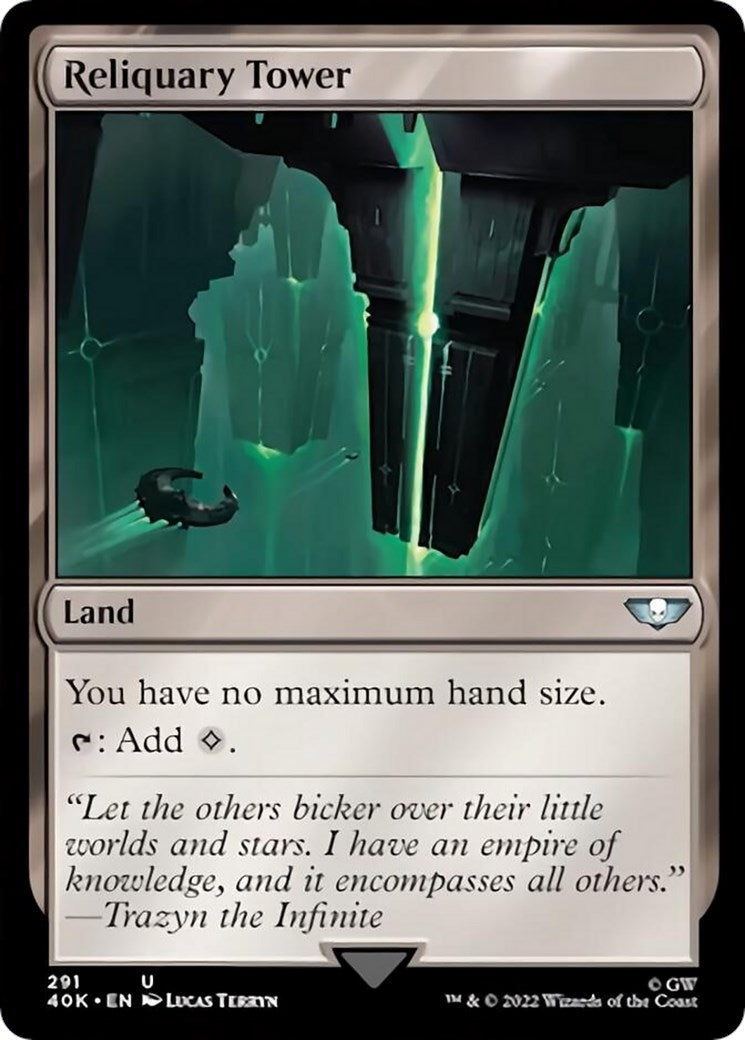 Image for Reliquary Tower (291) (Universes Beyond: Warhammer 40,000) - Magic: The Gathering