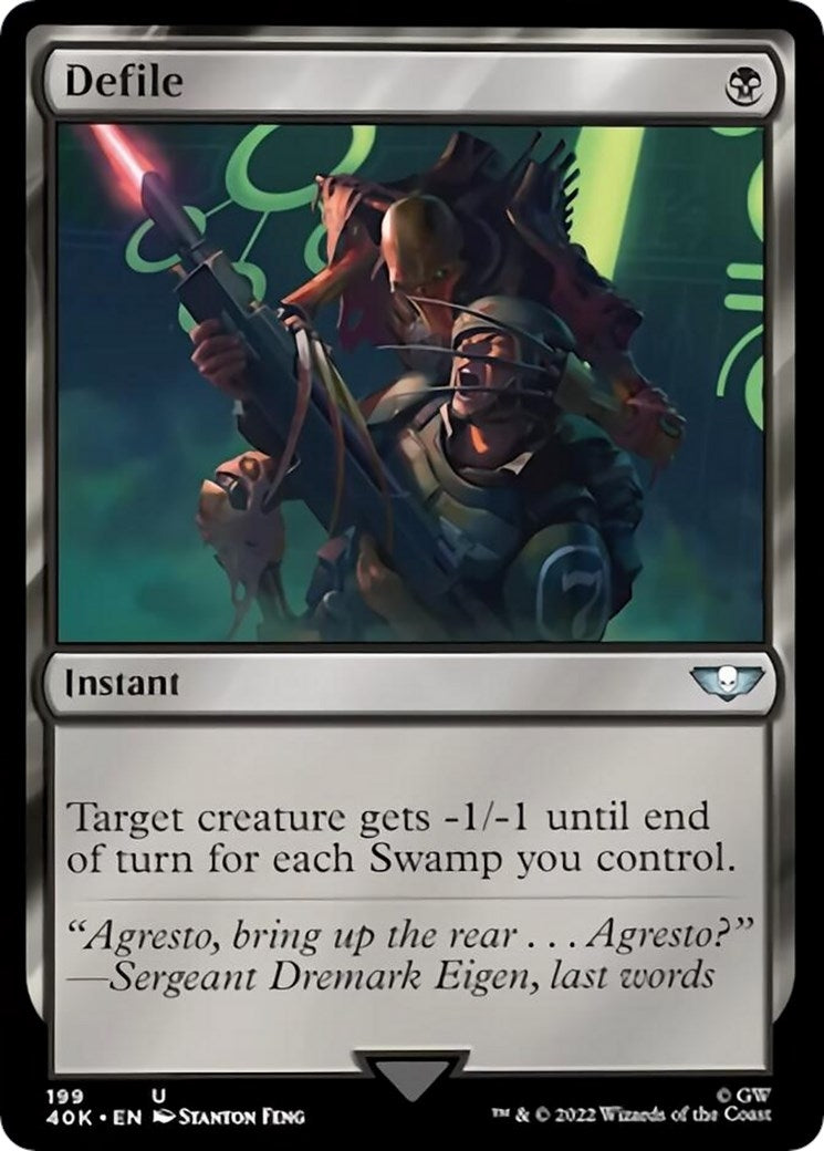 Image for Defile (199) (Universes Beyond: Warhammer 40,000) - Magic: The Gathering
