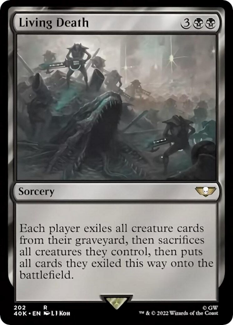 Image for Living Death (202) (Universes Beyond: Warhammer 40,000) - Magic: The Gathering