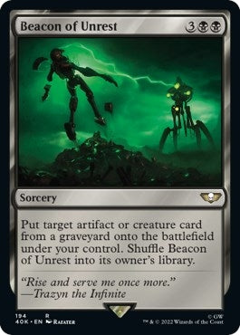 Image for Beacon of Unrest (194) (Universes Beyond: Warhammer 40,000) - Magic: The Gathering