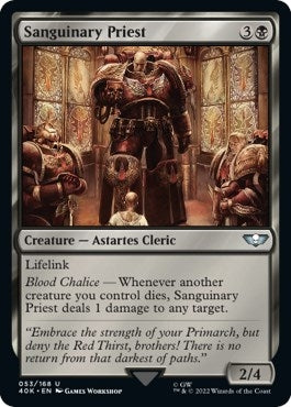Image for Sanguinary Priest (53) (Universes Beyond: Warhammer 40,000) - Magic: The Gathering