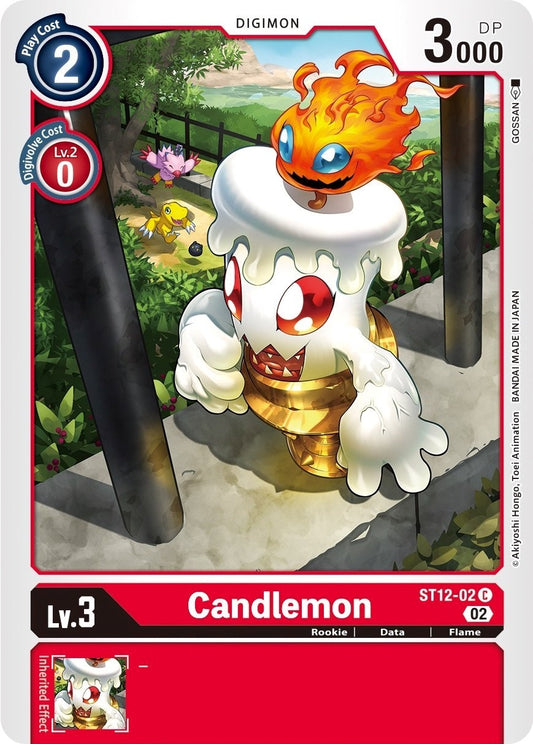 Image for Candlemon (ST12-02 C) (Starter Deck 12: Jesmon) - Digimon Card Game