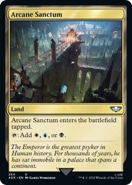 Image for Arcane Sanctum (264) (Universes Beyond: Warhammer 40,000) - Magic: The Gathering