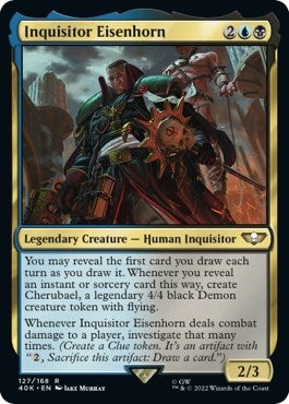 Image for Inquisitor Eisenhorn (127) (Universes Beyond: Warhammer 40,000) - Magic: The Gathering