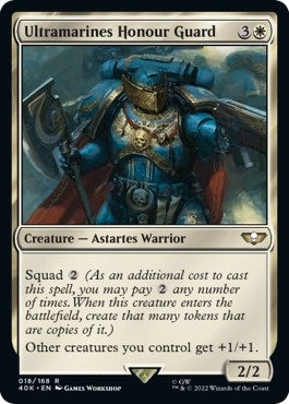 Image for Ultramarines Honour Guard (18) (Universes Beyond: Warhammer 40,000) - Magic: The Gathering