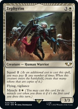 Image for Zephyrim (20) (Universes Beyond: Warhammer 40,000) - Magic: The Gathering