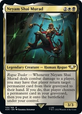 Image for Neyam Shai Murad (Surge Foil) (135) (Universes Beyond: Warhammer 40,000) - Magic: The Gathering