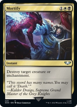 Image for Mortify (Surge Foil) (225) (Universes Beyond: Warhammer 40,000) - Magic: The Gathering