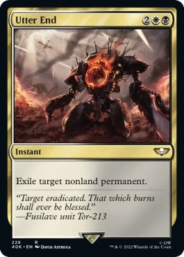 Image for Utter End (Surge Foil) (226) (Universes Beyond: Warhammer 40,000) - Magic: The Gathering