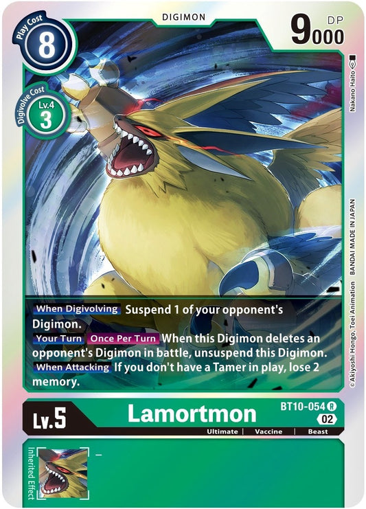 Image for Lamortmon (BT10-054 R) (Xros Encounter) - Digimon Card Game
