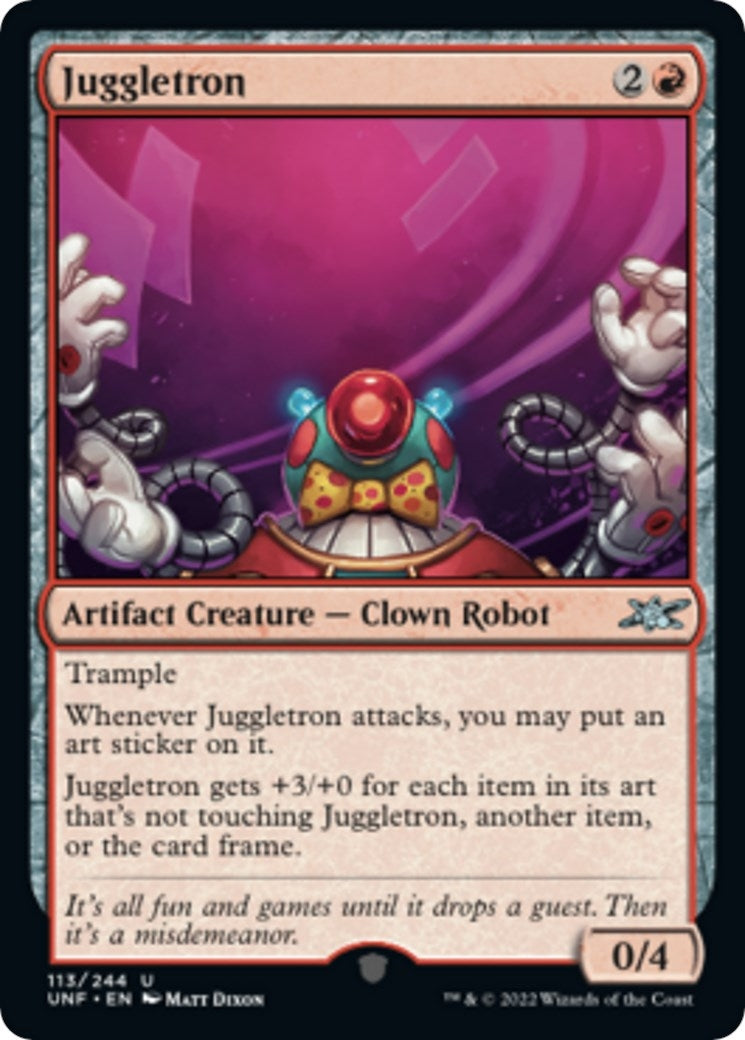 Image for Juggletron (113) (Unfinity) - Magic: The Gathering