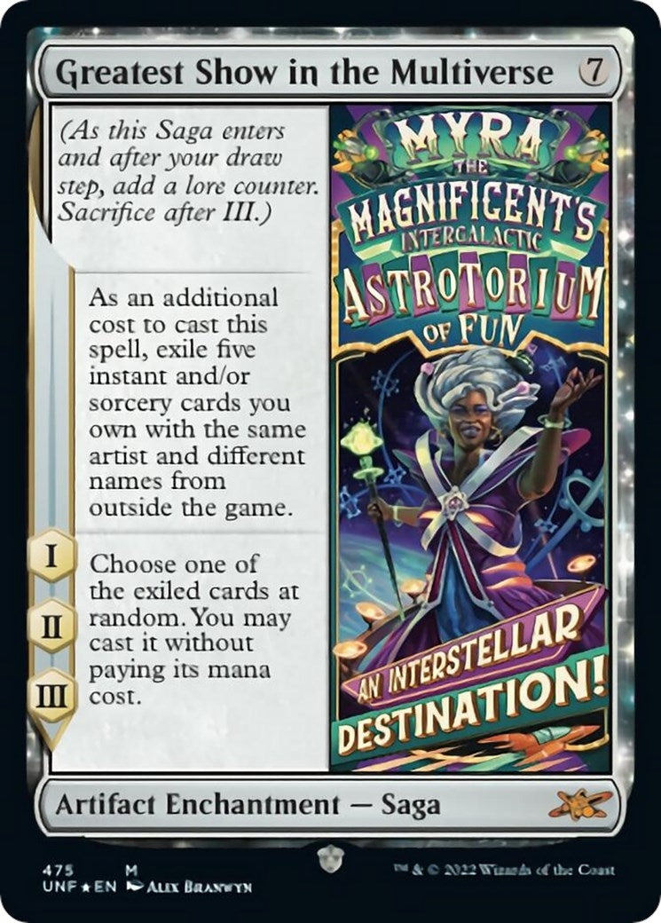 Image for Greatest Show in the Multiverse (189) (Unfinity) - Magic: The Gathering