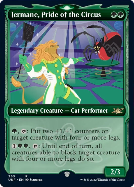 Image for Jermane, Pride of the Circus (Showcase) (253) (Unfinity) - Magic: The Gathering
