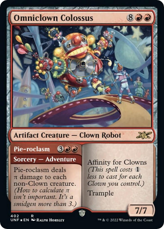 Image for Omniclown Colossus (116) (Unfinity) - Magic: The Gathering