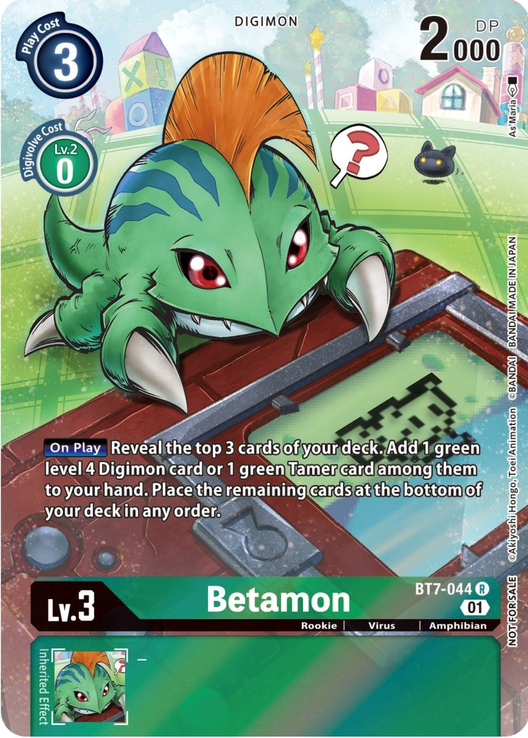Image for Betamon (25th Special Memorial Pack) (BT7-044 R) (Next Adventure) - Digimon Card Game