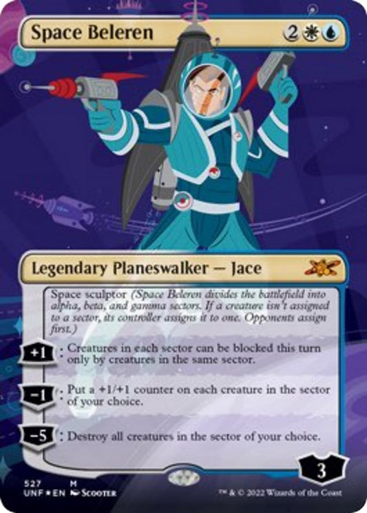 Image for Space Beleren (Borderless) (Galaxy Foil) (527) (Unfinity) - Magic: The Gathering