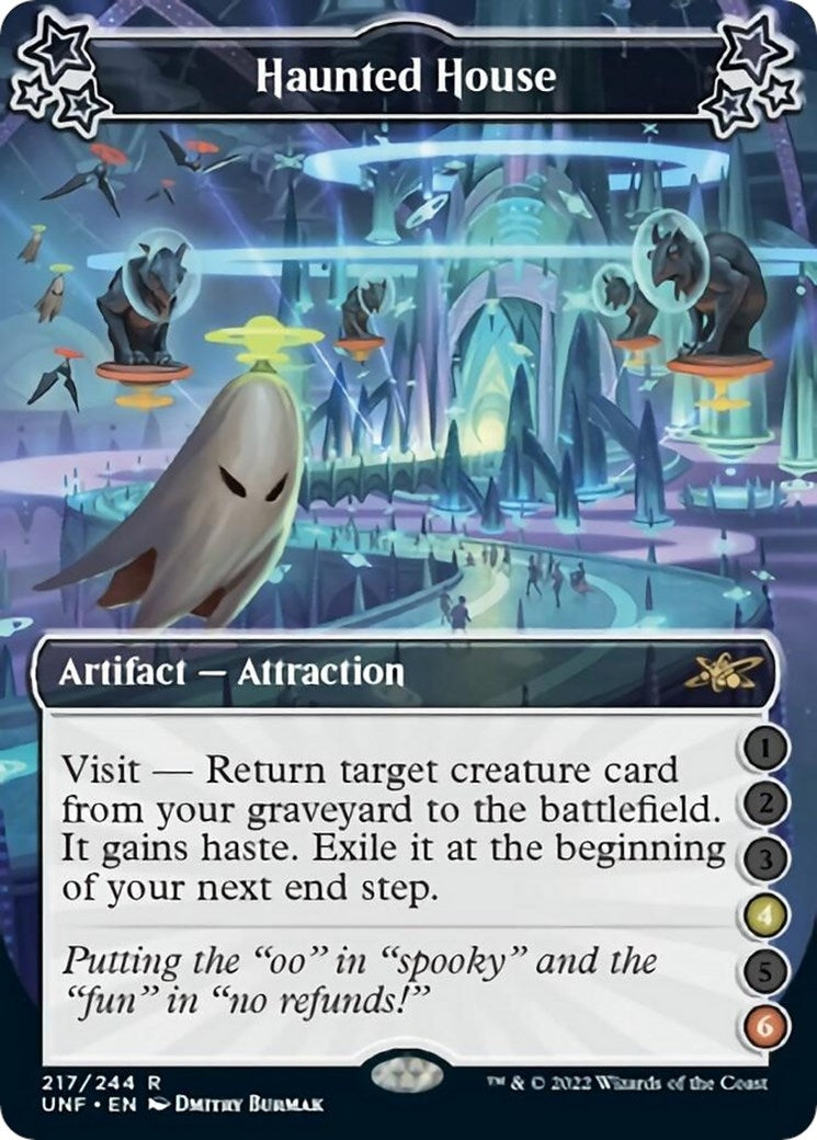Image for Haunted House (4-6) (217) (Unfinity) - Magic: The Gathering