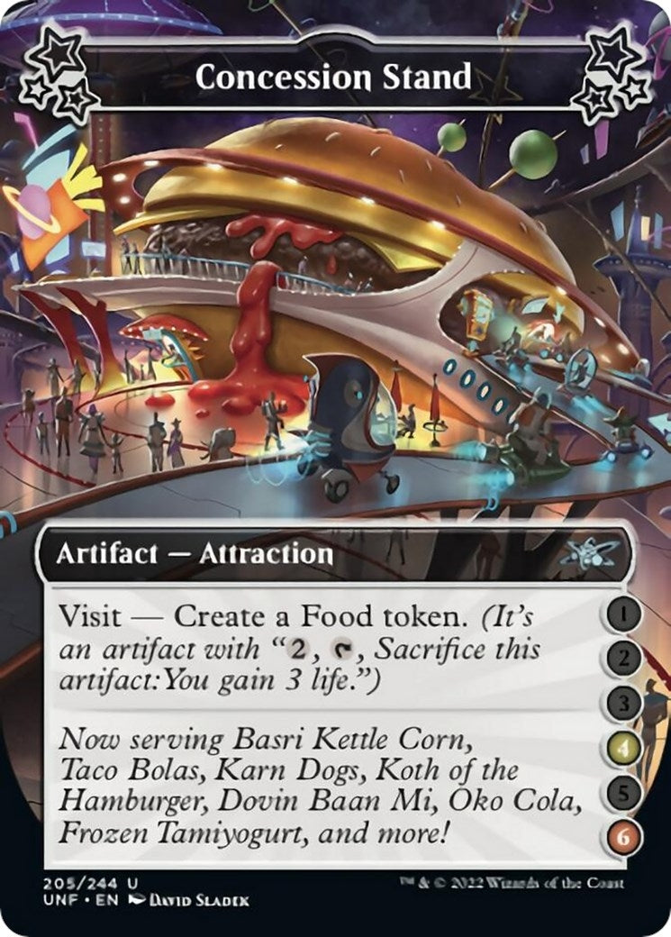 Image for Concession Stand (4-6) (205) (Unfinity) - Magic: The Gathering