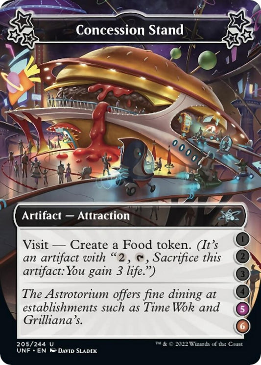 Image for Concession Stand (5-6) (205) (Unfinity) - Magic: The Gathering