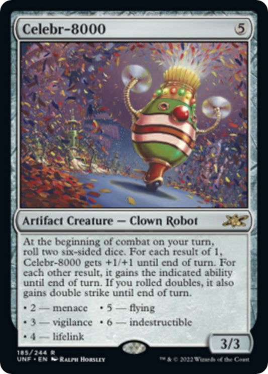 Image for Celebr-8000 (185) (Unfinity) - Magic: The Gathering