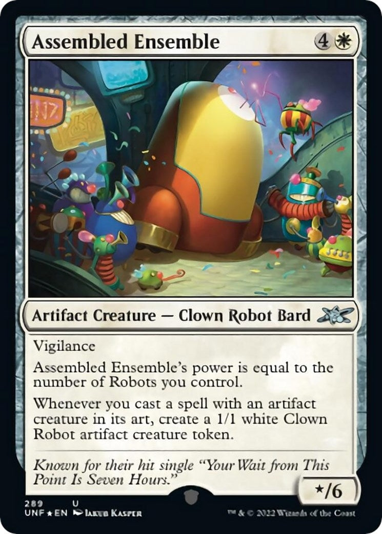 Image for Assembled Ensemble (Galaxy Foil) (289) (Unfinity) - Magic: The Gathering