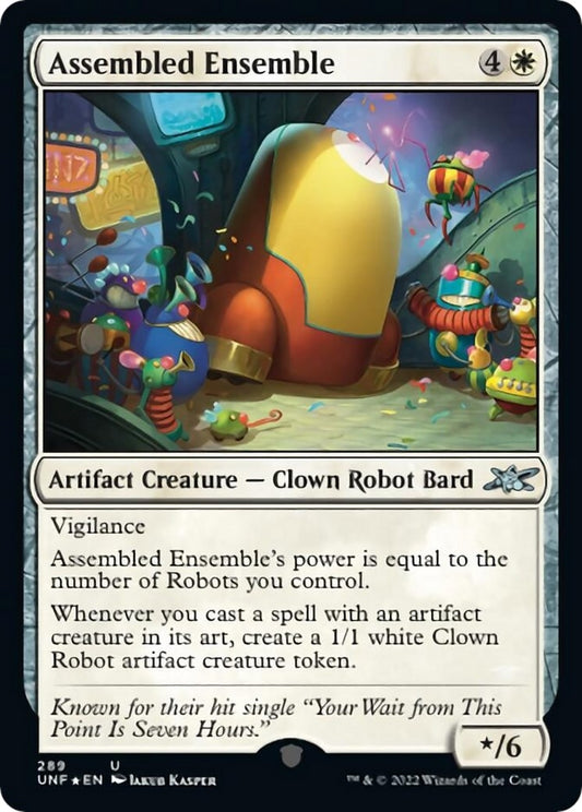 Image for Assembled Ensemble (Galaxy Foil) (289) (Unfinity) - Magic: The Gathering