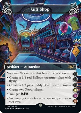 Image for Gift Shop (4-5-6) (214) (Unfinity) - Magic: The Gathering
