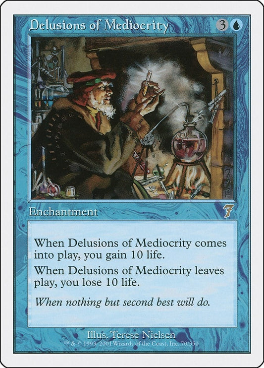 Image for Delusions of Mediocrity (70) (7th Edition) - Magic: The Gathering