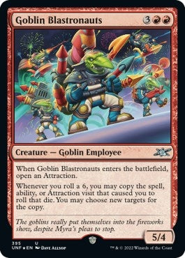 Image for Goblin Blastronauts (Galaxy Foil) (395) (Unfinity) - Magic: The Gathering