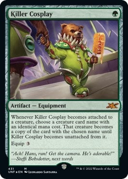 Image for Killer Cosplay (Galaxy Foil) (431) (Unfinity) - Magic: The Gathering