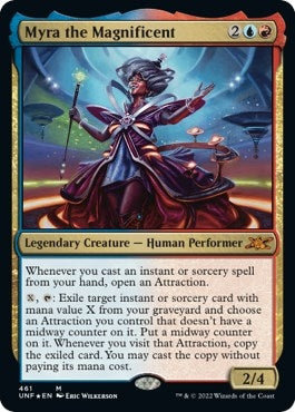 Image for Myra the Magnificent (Galaxy Foil) (461) (Unfinity) - Magic: The Gathering