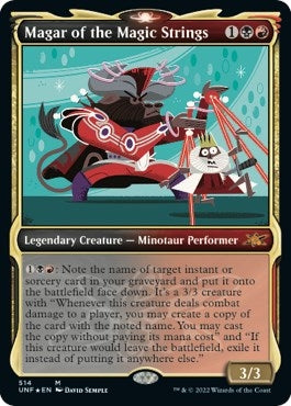 Image for Magar of the Magic Strings (Showcase) (Galaxy Foil) (514) (Unfinity) - Magic: The Gathering