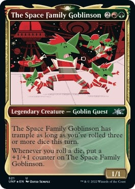 Image for The Space Family Goblinson (Showcase) (Galaxy Foil) (521) (Unfinity) - Magic: The Gathering