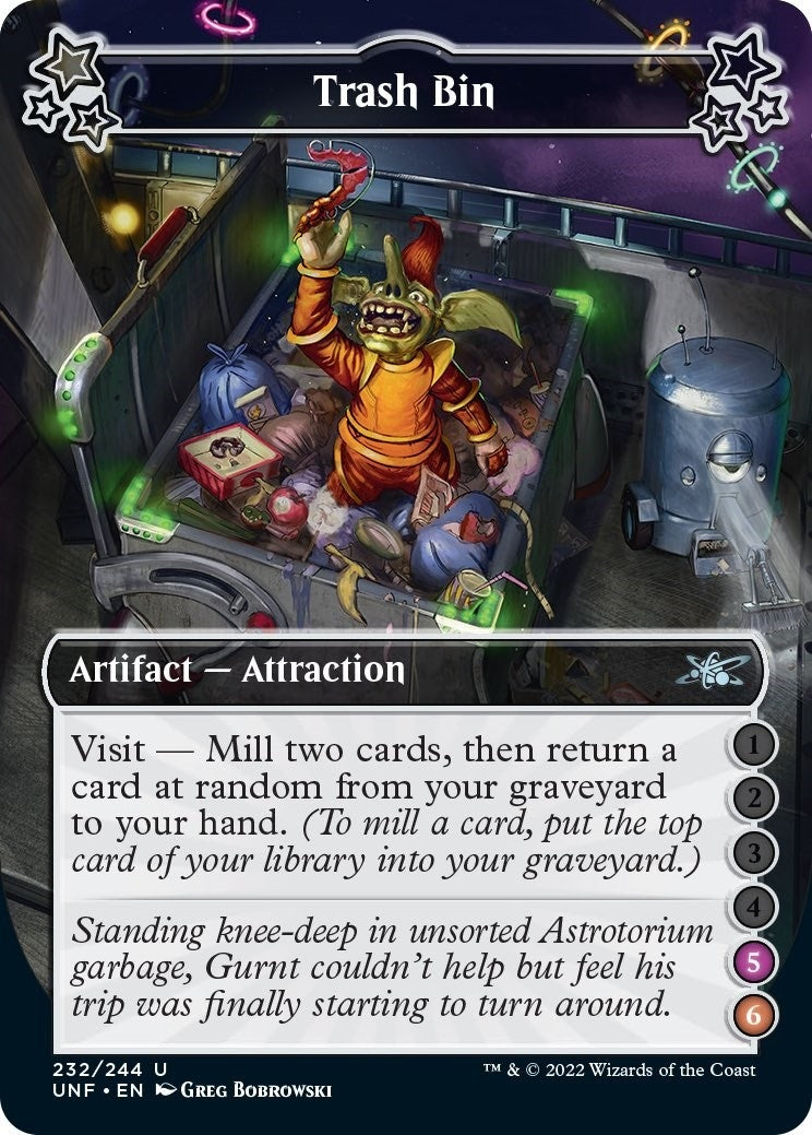 Image for Trash Bin (5-6) (232) (Unfinity) - Magic: The Gathering