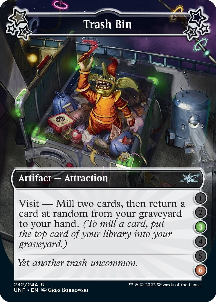 Image for Trash Bin (3-6) (232) (Unfinity) - Magic: The Gathering