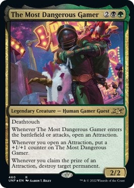 Image for The Most Dangerous Gamer (Galaxy Foil) (460) (Unfinity) - Magic: The Gathering