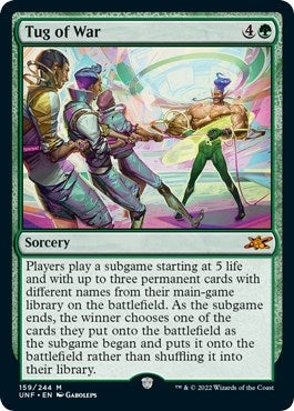 Image for Tug of War (159) (Unfinity) - Magic: The Gathering