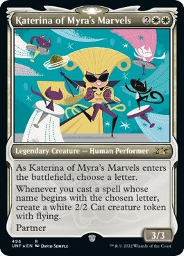 Image for Katerina of Myra's Marvels (Showcase) (245) (Unfinity) - Magic: The Gathering