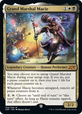 Image for Grand Marshal Macie (168) (Unfinity) - Magic: The Gathering