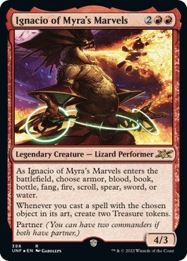 Image for Ignacio of Myra's Marvels (Galaxy Foil) (398) (Unfinity) - Magic: The Gathering
