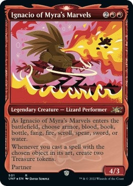 Image for Ignacio of Myra's Marvels (Showcase) (Galaxy Foil) (501) (Unfinity) - Magic: The Gathering