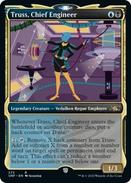 Image for Truss, Chief Engineer (Showcase) (272) (Unfinity) - Magic: The Gathering