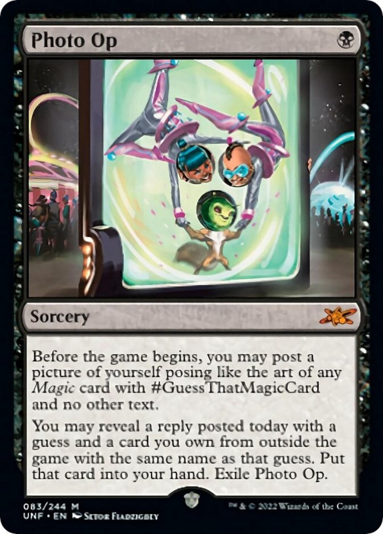 Image for Photo Op (83) (Unfinity) - Magic: The Gathering