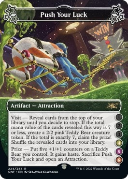 Image for Push Your Luck (4-5-6) (224) (Unfinity) - Magic: The Gathering