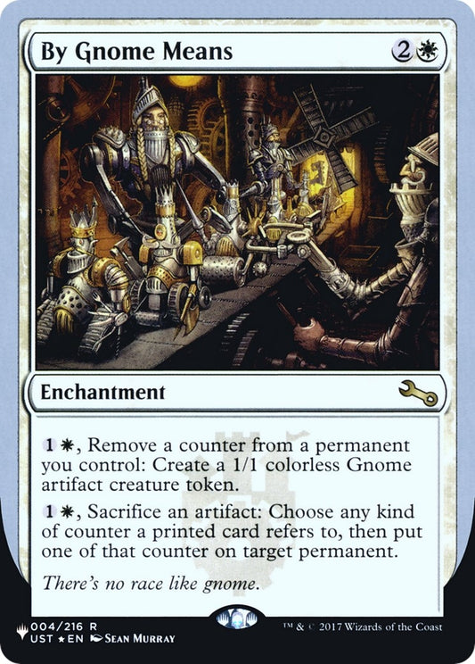 Image for By Gnome Means (004/216) (The List Reprints) - Magic: The Gathering