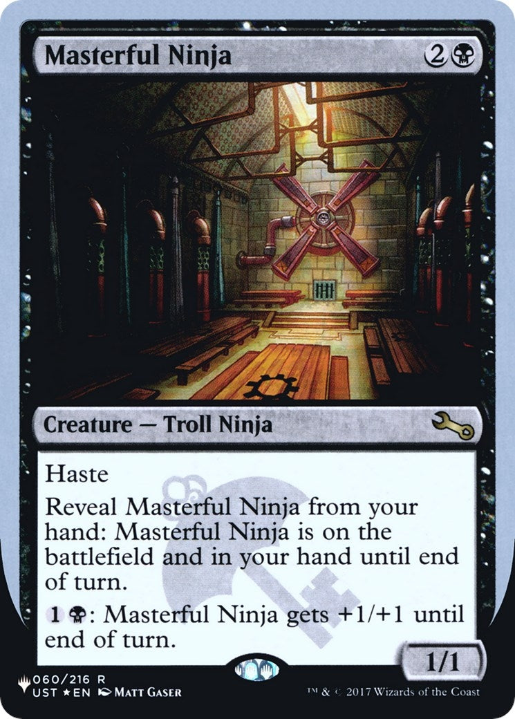 Image for Masterful Ninja (060/216) (The List Reprints) - Magic: The Gathering