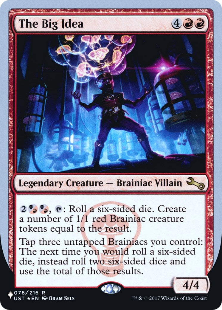 Image for The Big Idea (076/216) (The List Reprints) - Magic: The Gathering