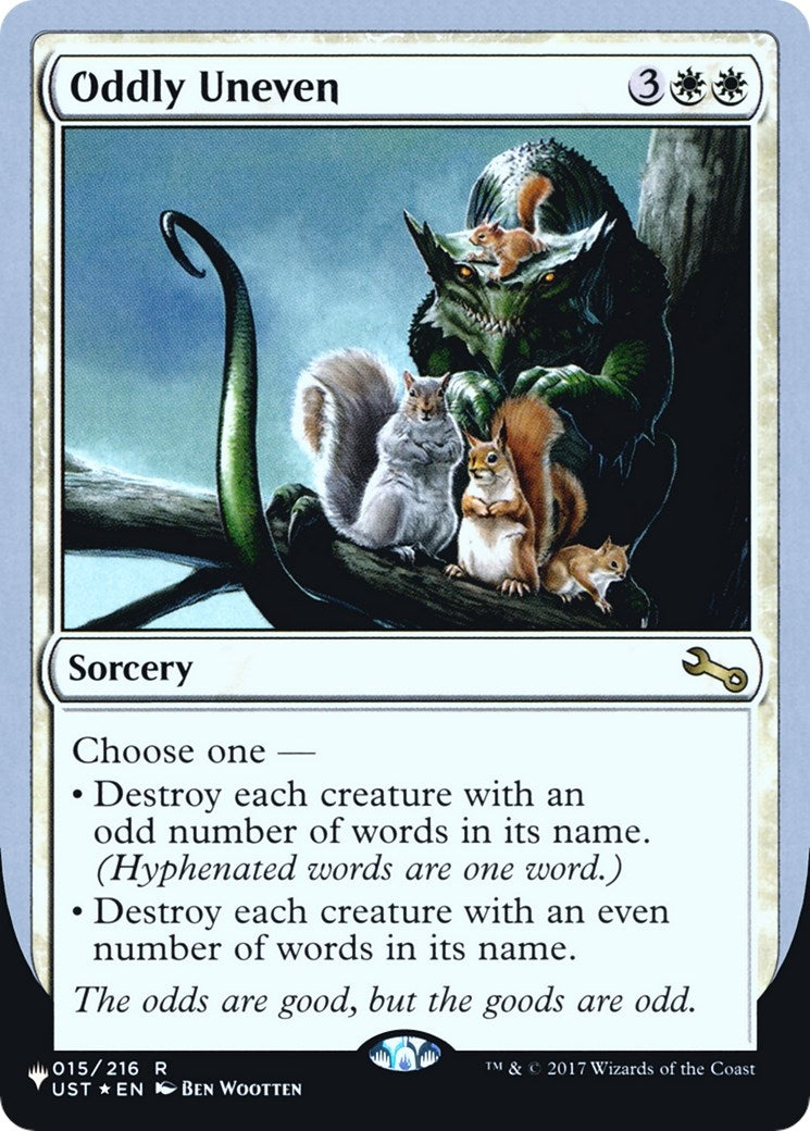 Image for Oddly Uneven (015/216) (The List Reprints) - Magic: The Gathering