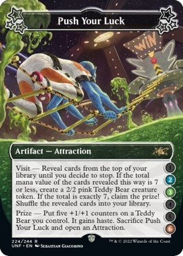 Image for Push Your Luck (2-3-6) (224) (Unfinity) - Magic: The Gathering